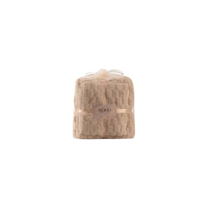 Рушник банний SOHO 35*75см мікроф. Sote Ivory