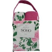 Набір рушників бавовна 40 х 60 см 2 шт Soho Bouquet