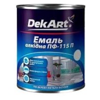 Емаль DekArt ПФ-115 яскраво-блакитна 2.8 кг