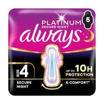 Прокладки гігієнічні Always Platinum Nignt Single