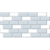 Декоративна панель ПВХ плитка 485 х 960 мм