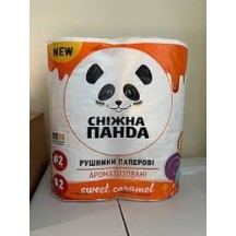 Рушники паперові Сніжна панда Світ Карамель 2 шт 2ш