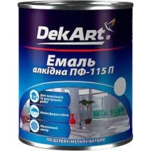 Емаль DekArt ПФ-115 бежева 0.9 кг
