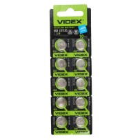Батарейки VIDEX лужна AG8/LR1120