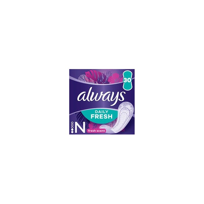 Прокладки гігієнічні Always Daily Fresh Normal 30 шт