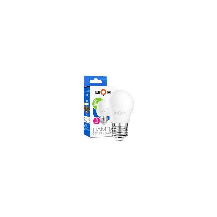 Лампа BIOM BT-584 G45 9W E27 4500K