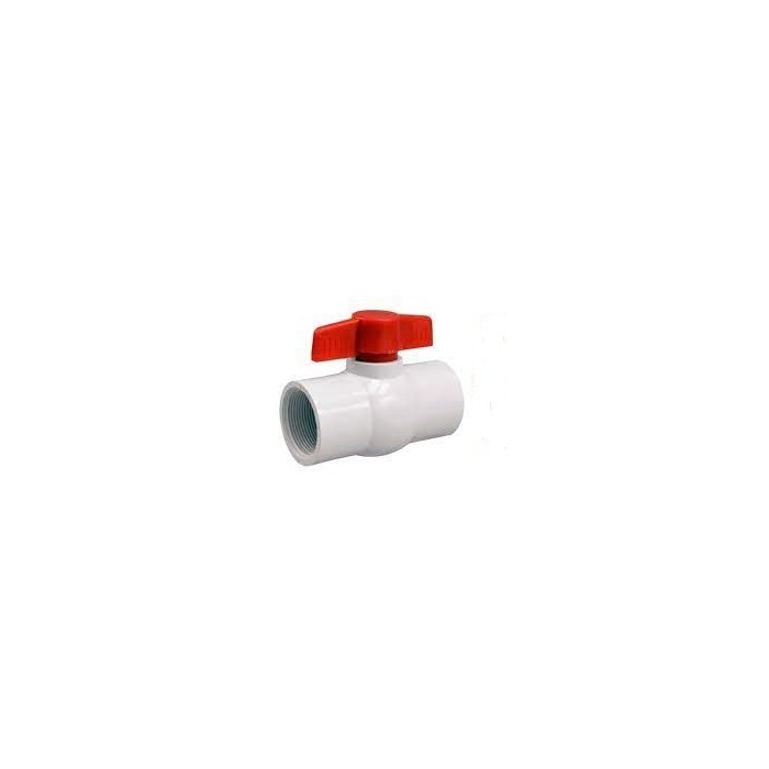 Кран шаровий ВВ 1/2" пластиковий