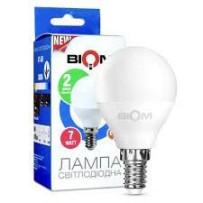 Лампа BIOM BT-566 G45 7W E14 4500K