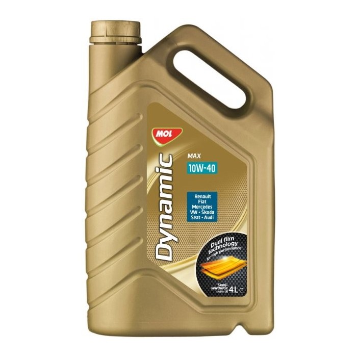 Моторна олива MOL 10 W 40 DINAMIC Мах 4 л