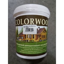 Лак акриловий COLORWOOD 0,5 л білий