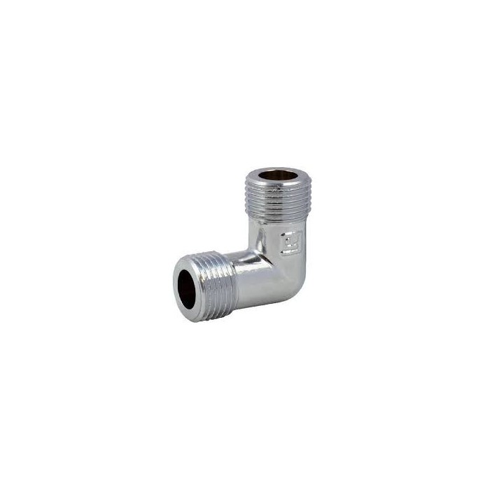 Коліно ЗЗ 3/4" HLV хром