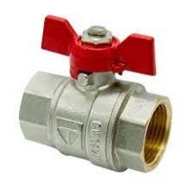 Кран шаровий BВ 1/2" HLV-Optima NI/вода