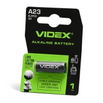 Батарейки VIDEX лужна А23 12V