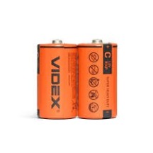 Батарейки VIDEX R14P/C 2 шт оранжева