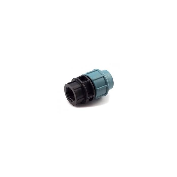 Муфта зажимна ВР 25 х 1/2" ПЕ