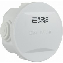 Розподільча коробка 80 х 50 мм РР