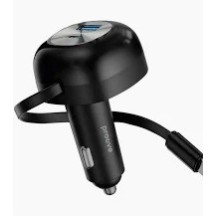 АЗП Proove Pulsar 65W (Type-C + USB)+Retractable Type-C (black)