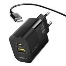 MЗП 2Port Senteo Z-02A USB+USB-C 3A PD/QC3.0 25W Type-C to Type-C