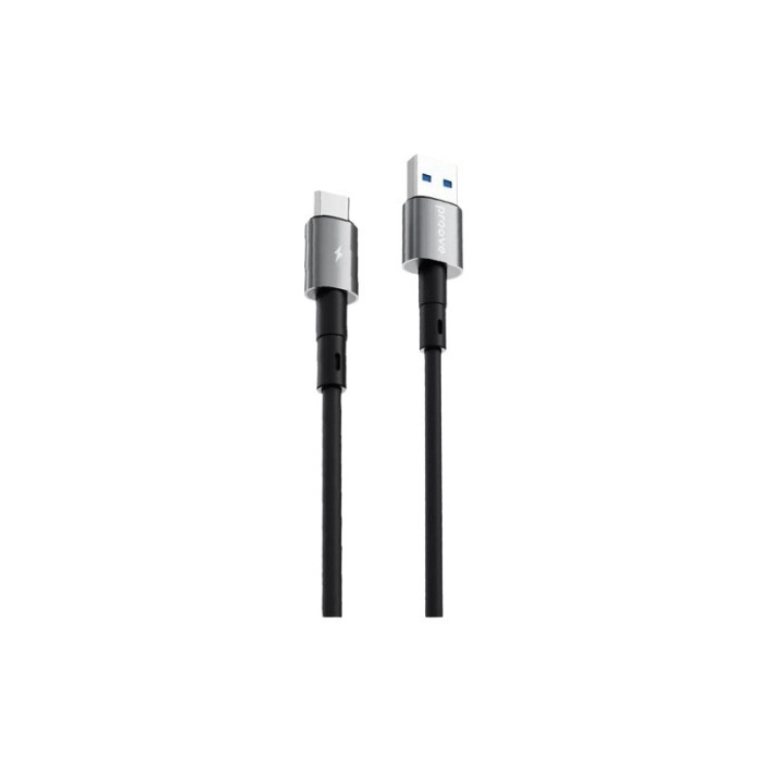 Кабель Proove Silicraft USB to Type-C 3A (1m) (biack)