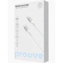 Кабель Proove ReGen Silicone Type-C Lightning 2.7W (1m) (white)