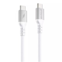 Кабель Proove ReGen Silicone Type-C to Type-C 60W (White)