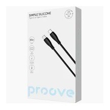 Кабель Proove ReGen Silicone Type-C to Type-C 60W (Black)
