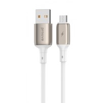 Кабель Proove Flex Metal USD 2.4А (1m) (white)