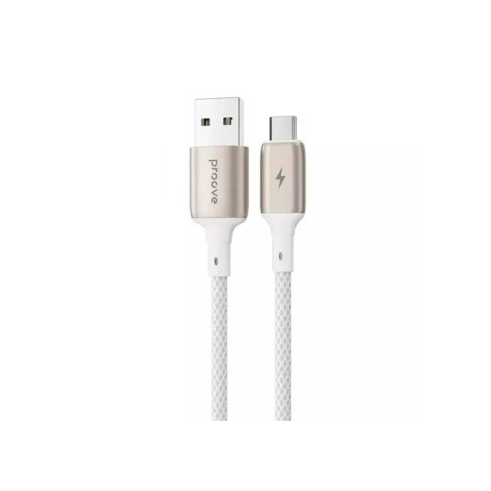 Кабель Proove Dense Metal USB to Micro 2.4A (1m) (black/white)