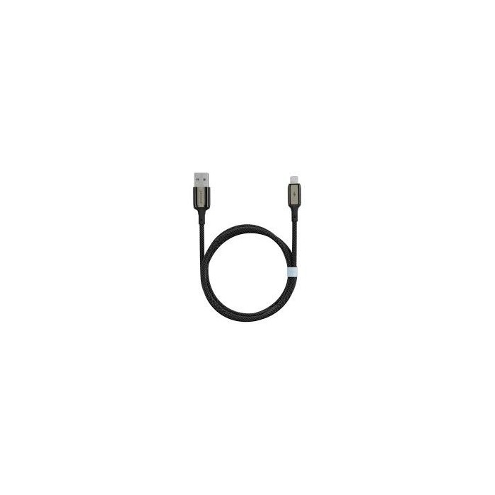 Кабель Proove Dense Metal USB to Lightning 2.4A (1m) (black)
