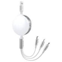 Кабель Proove Triple Sync 3 in 1 Type-C Micro USB+ Lightning 1.2 m