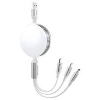 Кабель Proove Triple Sync 3 in 1 Type-C Micro USB+ Lightning 1.2 m