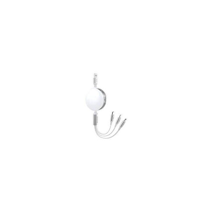 Кабель Proove Triple Sync 3 in 1 Type-C Micro USB+ Lightning 1.2 m