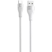 Кабель Proove Soft Silicone USB 3A 1m white