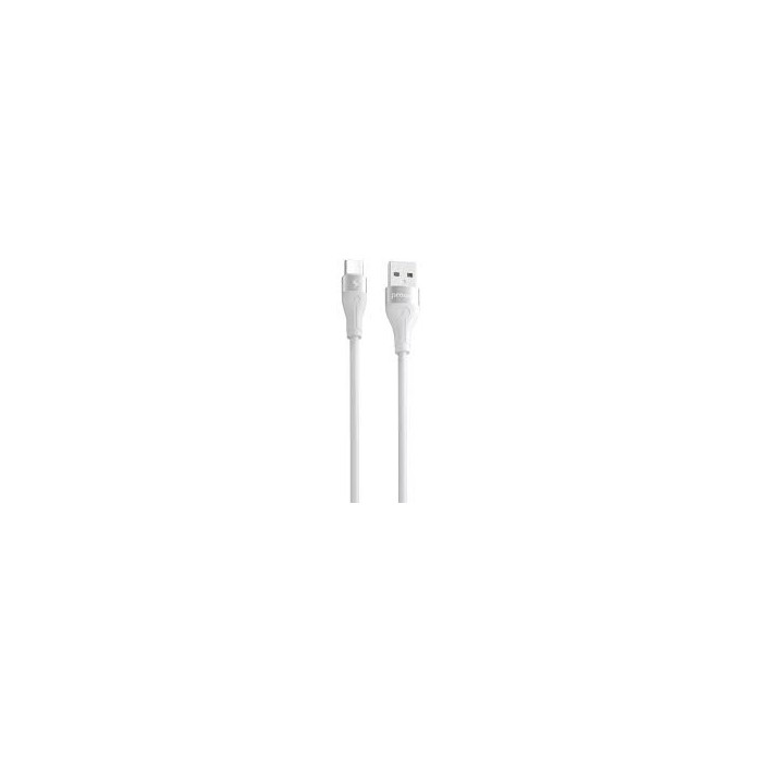 Кабель Proove Soft Silicone USB 3A 1m white
