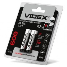 Акумулятор Videx AAA/HR06 600mAh 2 шт