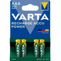 Акумулятор VARTA ACCU AAА 1000mAh 4шт/блістер