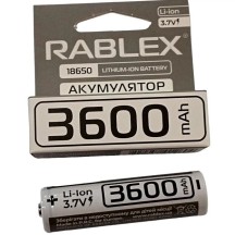 Акумулятор Rablex 18650 3600mAh 3.7V