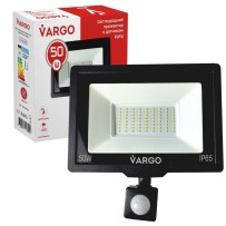 Прожектор VARGO LED 50W з датчиком руху