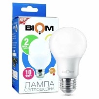 Лампа BIOM BT-509 А60 10W E27 мат