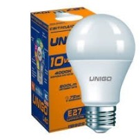 Лампа UNIGO A60 10W E27 4000K