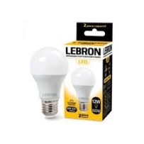 Лампочка LEBRON LED А60/Е27 12W м"яке