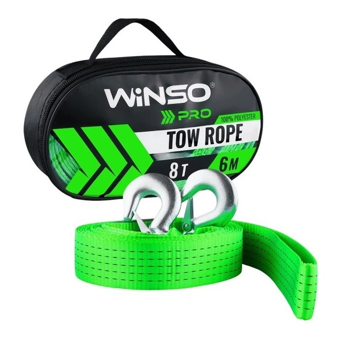Трос буксировочний WINSO 8 т. 6м