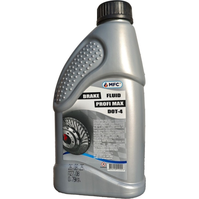 Гальмівна рідина Profi Max DOT-4 0,5 л