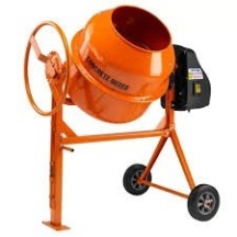 Бетонозмішувач 200л CONCRETE MIXER оранж.
