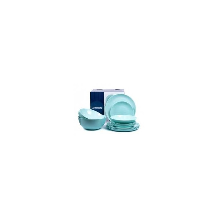 Набір посуду Luminarc Diwali Light Turquoise 19 пр