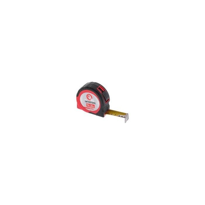 Рулетка з фіксатором INTERTOOL 10м*25мм