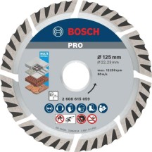 Круг алмазний BOSCH 125 х 22.23 універсал сегм