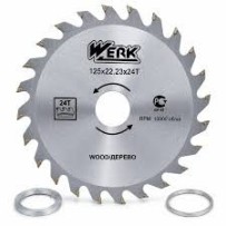 Диск пильний по дереву WERK 125 х 6Т