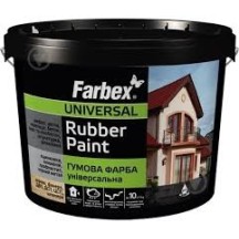 Фарба гумова Farbex 12 кг зелена