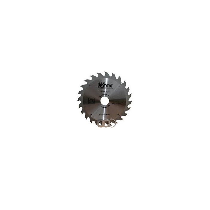 Пила дискова по дереву WERK 190*30*24T